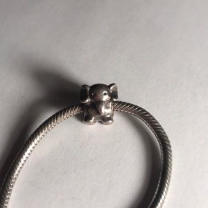 Silver Elephant Pandora Charm